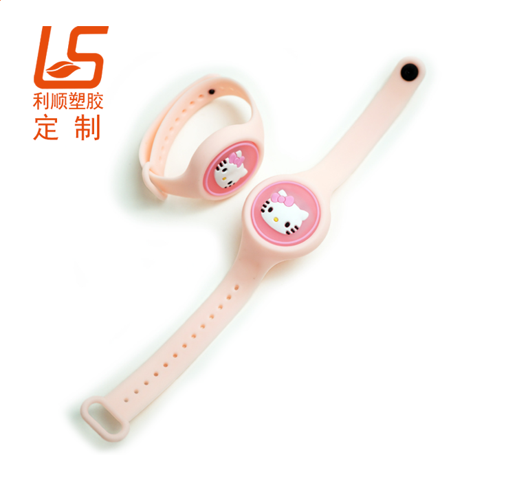 Cartoon mosquito repellent bracelet, silicone mosquito repellent Bracelet