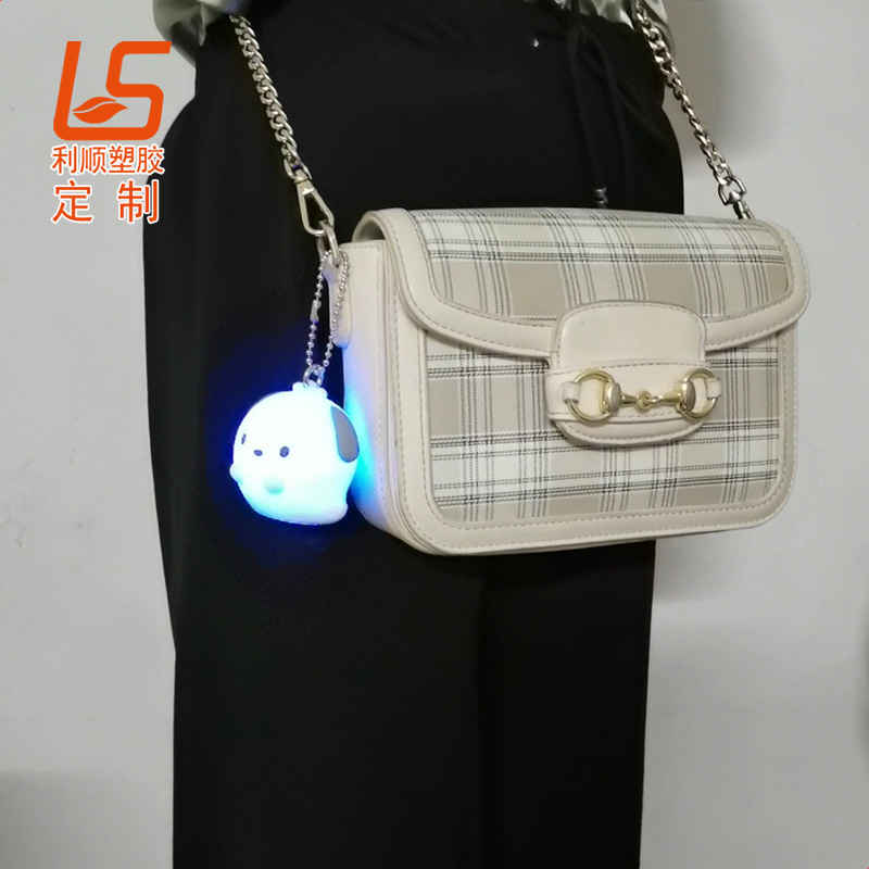 LED luminous key chain,LED luminous bag pendant,LED luminous figurine